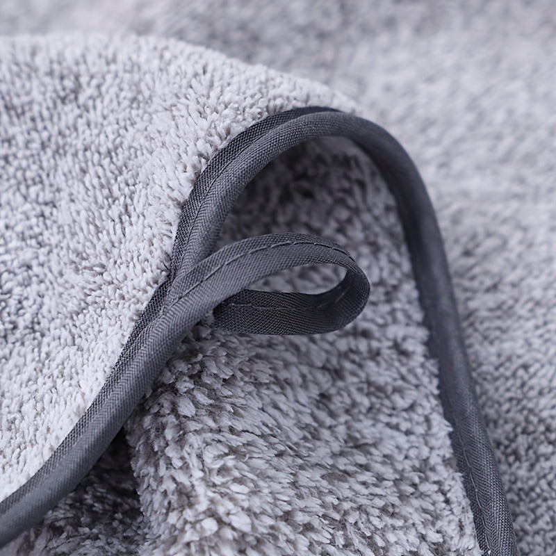 Super Fine Bath Towel 4pcs Super Fine Fiber Bath Towel Set | Natural Coral Velvet Star Stripes Pattern Super Absorbent Quick Dry Combination Super High Cost Performance