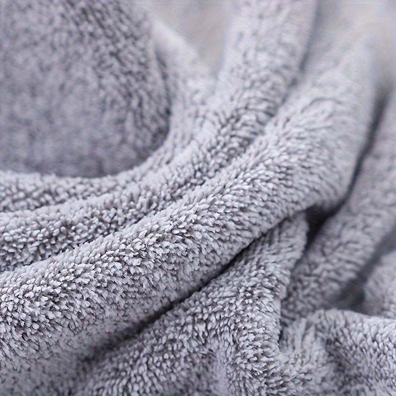 Super Fine Bath Towel 4pcs Super Fine Fiber Bath Towel Set | Natural Coral Velvet Star Stripes Pattern Super Absorbent Quick Dry Combination Super High Cost Performance