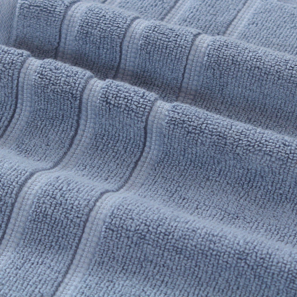 18-Piece Zero Twist Egyptian Cotton Towel Set – Luxury Bath Towels, Hand Towels & Washcloths – Ultra Soft, Absorbent, 650 GSM Spa Quality