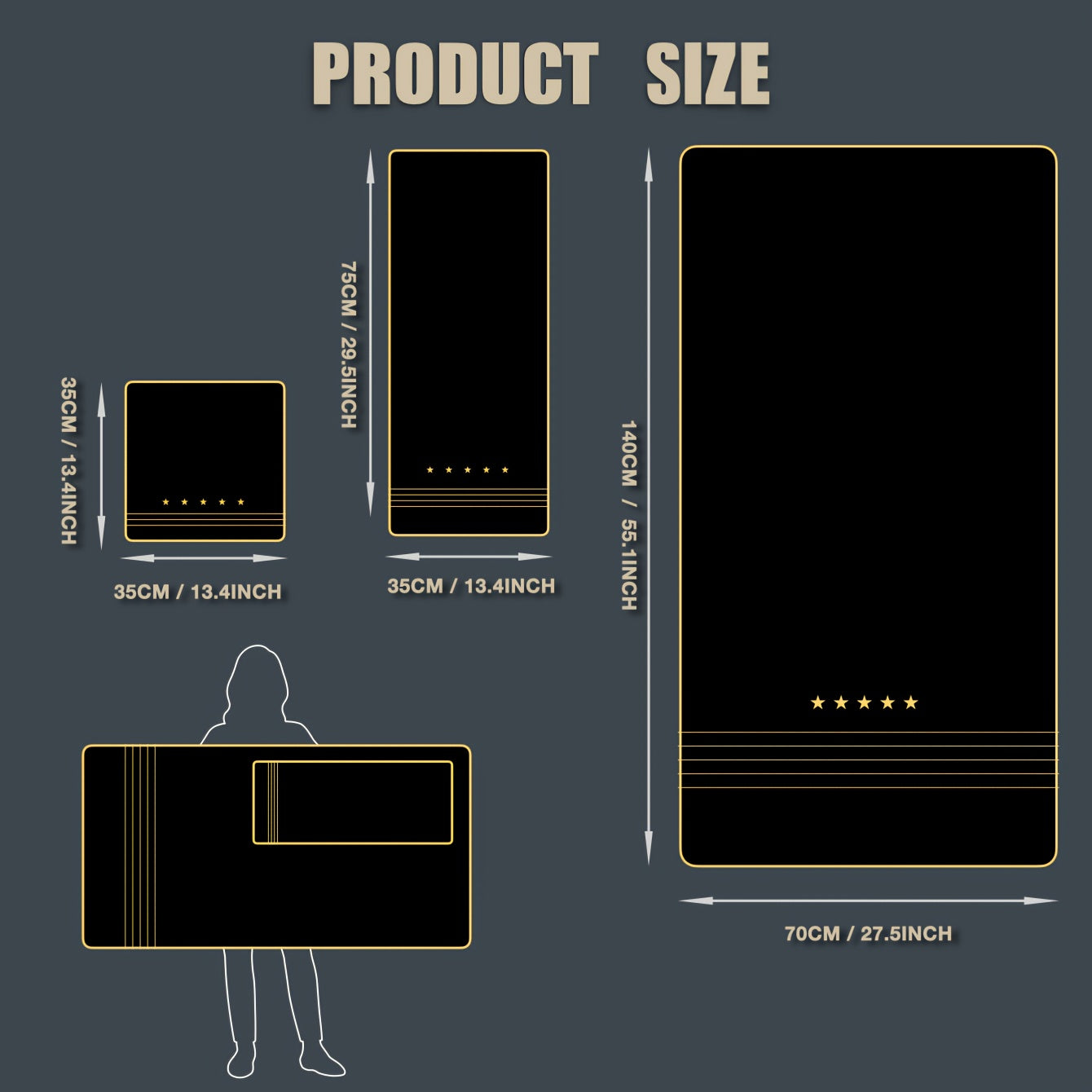 12pcs Set of Ultra-Soft Luxury Golden Thread Coral Washcloth Towel Bath Towel Set, 4pcs 27.5 x 55.1 Inch Bath Towel, 4pcs 13.4 x 29.5 Inch Hand Towel, 4pcs 13.4 x 13.4 Inch Washcloth, Comfortable Soft Quick-Dry, Fast Absorbing, Lightweight Bathroom