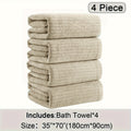 4 Pack XL Bath Towels 4 Pack Oversized Bath Towels Set, 35\