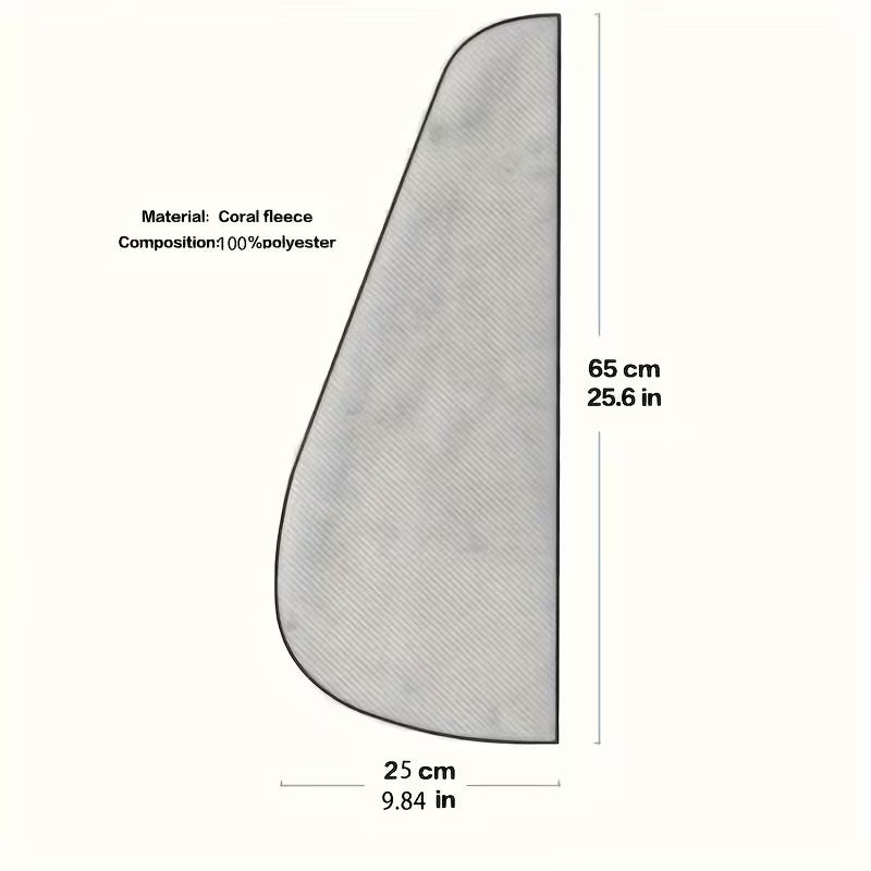 1pc Women's Super Absorbent Thickened Checkered Bath & Hair Towel - Quick-Dry Shower Cap with Black & White Checkerboard Design, Soft Texture