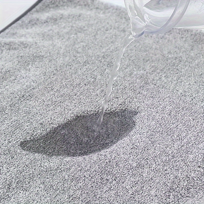 Super Fine Bath Towel 4pcs Super Fine Fiber Bath Towel Set | Natural Coral Velvet Star Stripes Pattern Super Absorbent Quick Dry Combination Super High Cost Performance