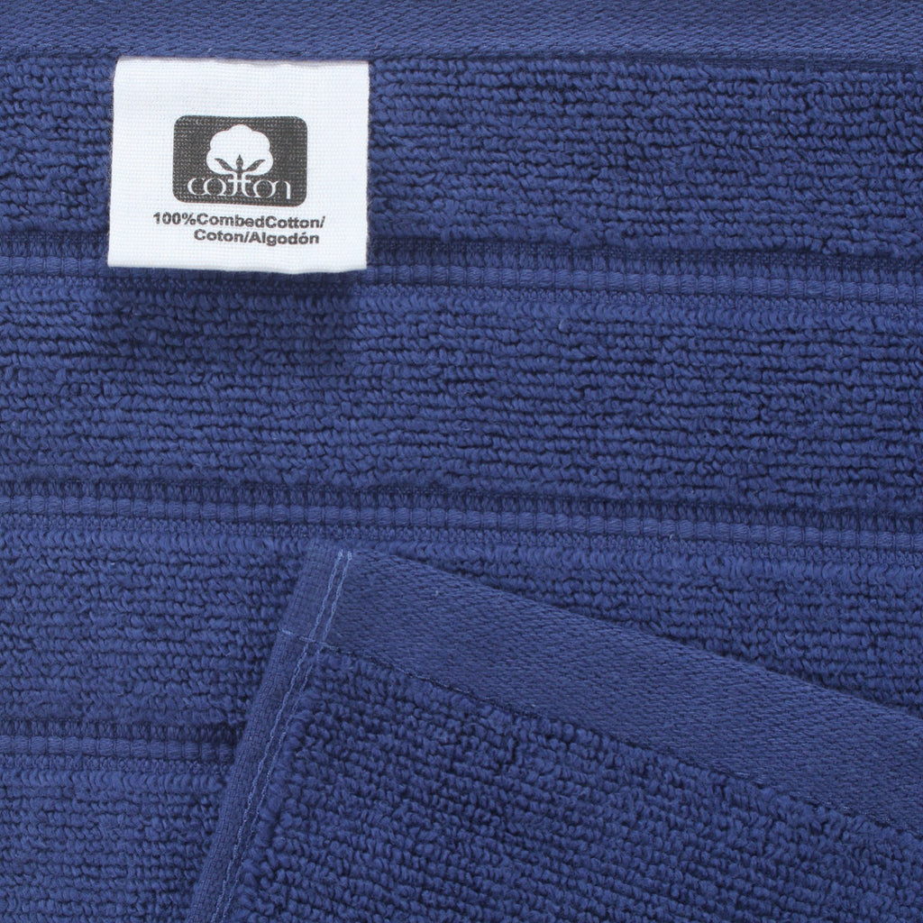 18-Piece Zero Twist Egyptian Cotton Towel Set – Luxury Bath Towels, Hand Towels & Washcloths – Ultra Soft, Absorbent, 650 GSM Spa Quality